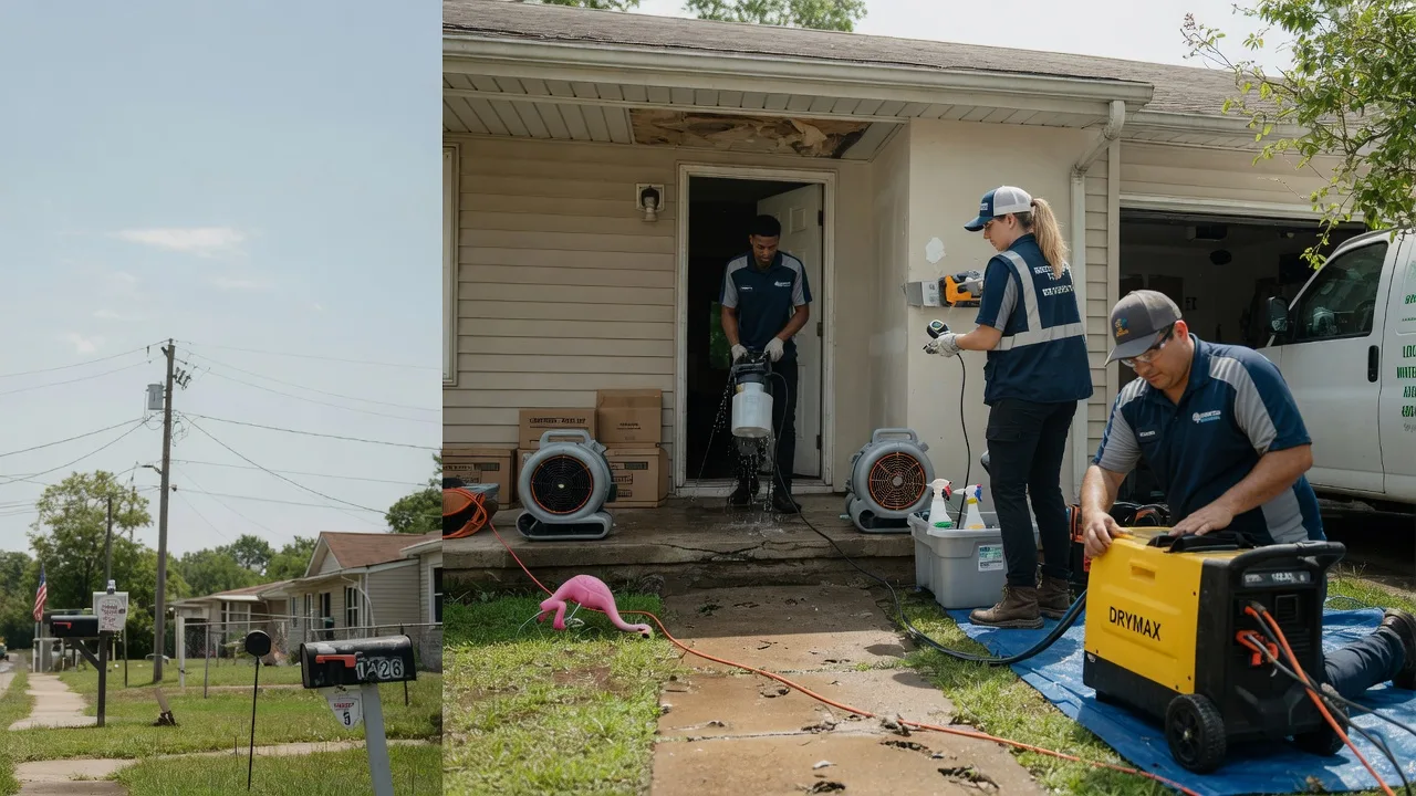 Storm Damage Water Removal in Plainview, TX near me